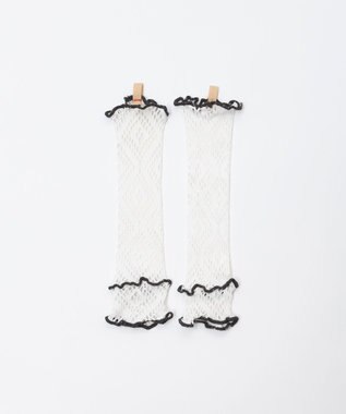 TRICOTE レース ソックス・トレンカ 90WHITE