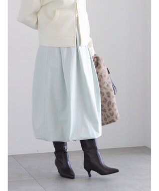 Te chichi ピーチタフタバルーンスカート ミント