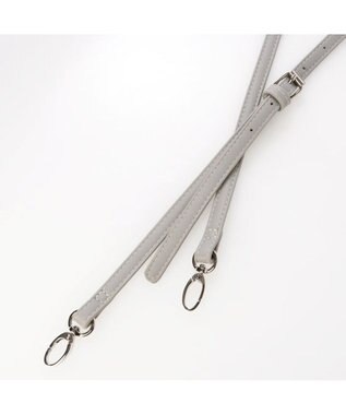 UNBILLION カシュカシュ cachecache / ミンク風エコファー2wayボックストート ライトグレー