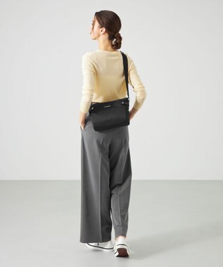 LA BAGAGERIE 【撥水ナイロン】ベーシックポシェット ブラック