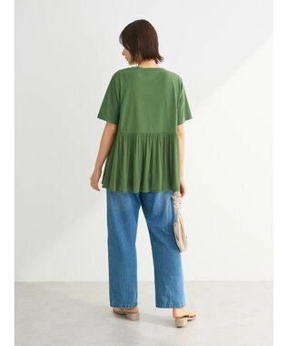 Green Parks メッシュドッキングチュニック Green