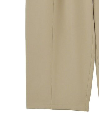 earth music&ecology タックコクーンパンツ Beige