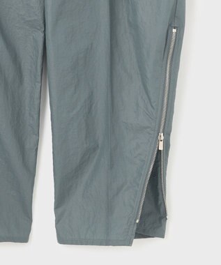 GRACE CONTINENTAL ナイロンジップカーゴパンツ グレー