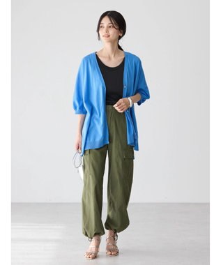 AMERICAN HOLIC ＵＶカットポンチョニットカーディガン Blue