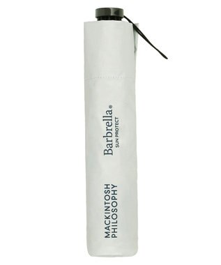 MOONBAT 【晴雨兼用/UVカット率99%】マッキントッシュ フィロソフィー (MACKINTOSH PHILOSOPHY)  折りたたみ日傘 バーブレラ サンプロテクトシリーズ（SUNPROTECT） 55cm オフホワイト