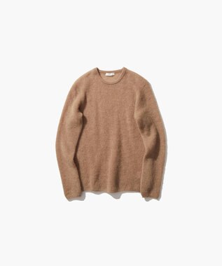 ATON SUPER KID MOHAIR | クルーネックセーター BEIGE