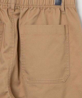 WEGO 【ユニセックス着用ITEM/ウエストゴム】リラックスイージーショーツ ベージュ
