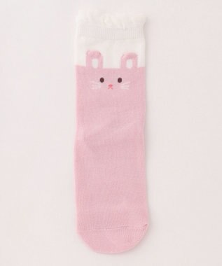 ANY KIDS 【3点セット】ソックス (ウサギポンポン) ホワイト系