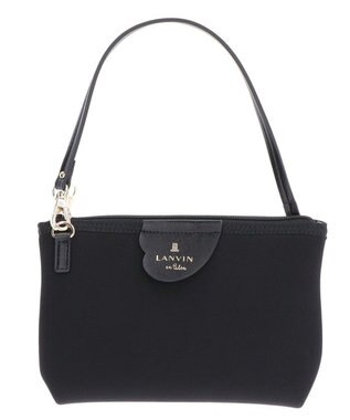 LANVIN en Bleu ルイーズ 2wayトートバッグ（ポーチ付き） ブラック
