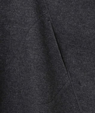 自由区 リバー ポンチョ チャコール