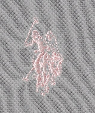 WEGO 【ユニセックス着用ITEM/SMLサイズ展開】別注USPOLOラインポロシャツ グレー