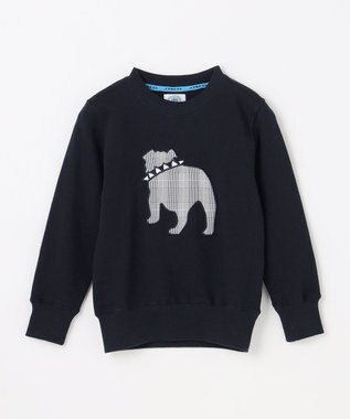 J.PRESS KIDS 【100-130cm】バックブル トレーナー ネイビー系