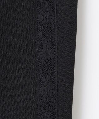 自由区 【Premium Collection】ドスキンテーパード パンツ ブラック系