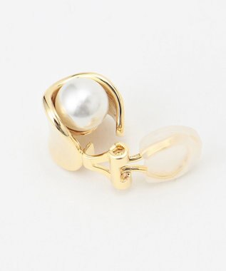 組曲 パールリングイヤリング ゴールド系