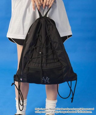 WEGO 別注MLBドローコードナップサック ブラック