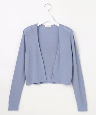 ANY SIS リブショートレングス カーディガン