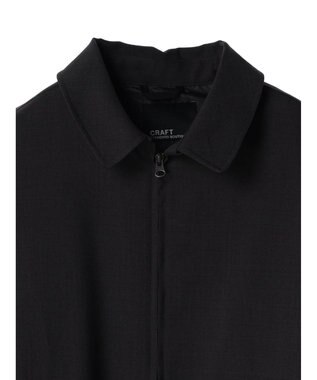 CRAFT STANDARD BOUTIQUE ポリエステルツイルスポーツジャケット Charcoal Gray