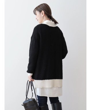 AMERICAN HOLIC モノトーンＶネックニットカーディガン Multi