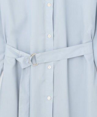 自由区 L 【抗菌/サスティナブル/セット着用可】EASY SET UP ワンピース サックスブルー系