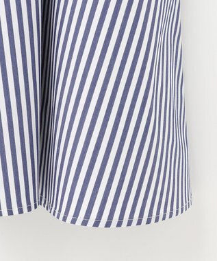 組曲 【洗える】Co/Nyブロード ワンピース ネイビー系1