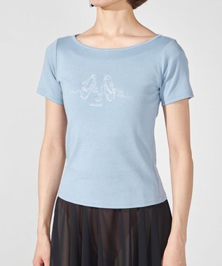 Chacott Ｔシャツ サックスブルー