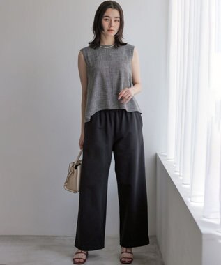 組曲 S 【先行予約・WEB限定】フレンチテリー ワイドパンツ