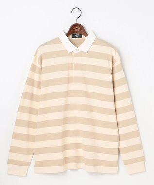JOSEPH ABBOUD MOUNTAIN 【テーム・ヤルヴィモチーフ】ラガーシャツ ベージュ系2