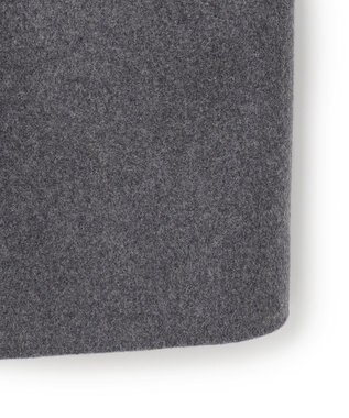 JOSEPH HOMME 【新素材】ライトウールシャギー　スタンドカラーシングルブレストコート グレー系