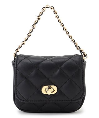 23区 フェイクファー トートバッグ サックスブルー系