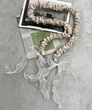 WEGO セットリボンPUストラップ ホワイト