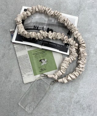 WEGO セットリボンPUストラップ ホワイト