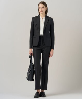 ICB 【新色追加・セットアップ対応】Bahariye セミフレアパンツ ブラック系