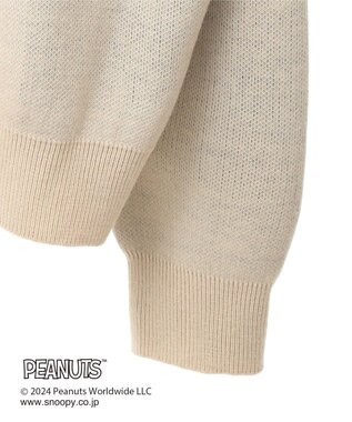 CRAFT STANDARD BOUTIQUE 【PEANUTS】クルーネックニット Ivory