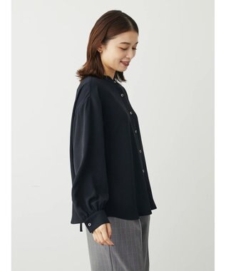 Green Parks ・ＥＬＥＮＣＡＲＥ　ＤＵＥ　バックプリーツブラウス Black