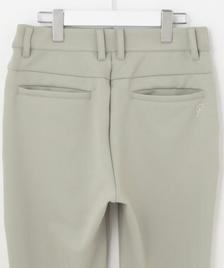 23区GOLF 【WOMEN】【23Fondation/WEB&一部店舗限定】ソフトダンボールニット フレアパンツ モスグリーン系