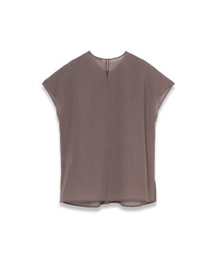 JOSEPH ブレンドウールボイル　ブラウス Mushroom