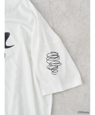 earth music&ecology Ｇｏｏｆｙ＆Ｍａｘ／箔プリントＴｅｅ Black