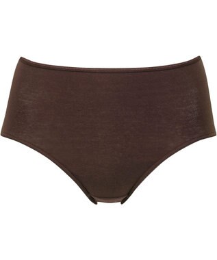 Wing ショーツ 【綿の贅沢 オーガニック】 はきこみ丈ふかめ EC3000 ウイング／ワコール カカオ