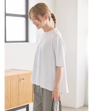 AMERICAN HOLIC 接触冷感袖コンシャスカットプルオーバー Off White