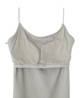Green Parks カップ付きキャミソール Gray