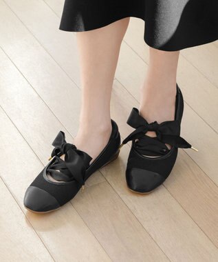 TOCCA 【八木アリサさん着用】ESSENCE OF BALLET SNEAKERS スニーカー ブラック系