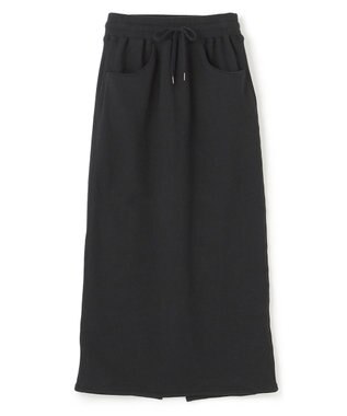 uncrave スウェット スカート（uncrave WHITE） ブラック