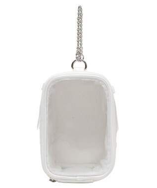 WEGO 【痛バ＆推し活グッズ】サイドレースアップぬいポーチ ホワイト