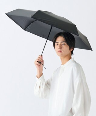 MOONBAT 【遮光100％/超軽量】マジで軽い傘 晴雨兼用折りたたみ日傘 マジカルテックプロテクション 5Flat50 ブラック