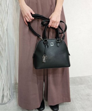 style code 【MERCURYDUO/マーキュリーデュオ】メタルアイレット　ハンドバッグ ブラック