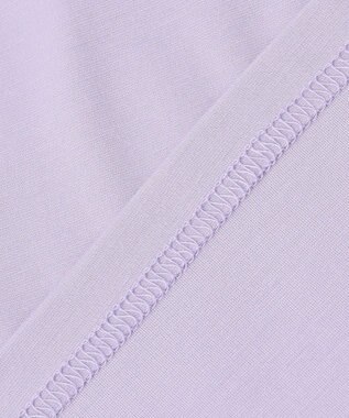 組曲 KIDS 【110-140㎝】【接触冷感・UVカット】サラリとヨークデザイン トップス ラベンダー