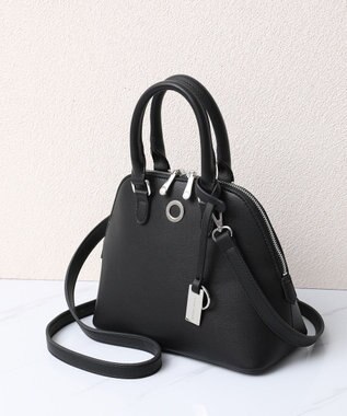 style code 【MERCURYDUO/マーキュリーデュオ】メタルアイレット　ハンドバッグ ブラック