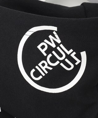 PW CIRCULUS 【MEN】アスレジャー 裏毛 ジップアップ パーカー ブラック系