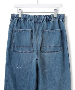 J.PRESS YORK STREET 【UNISEX】ワイド デニムパンツ ネイビー系