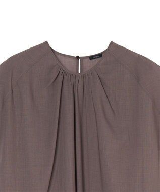 JOSEPH ブレンドウールボイル　ブラウス Mushroom